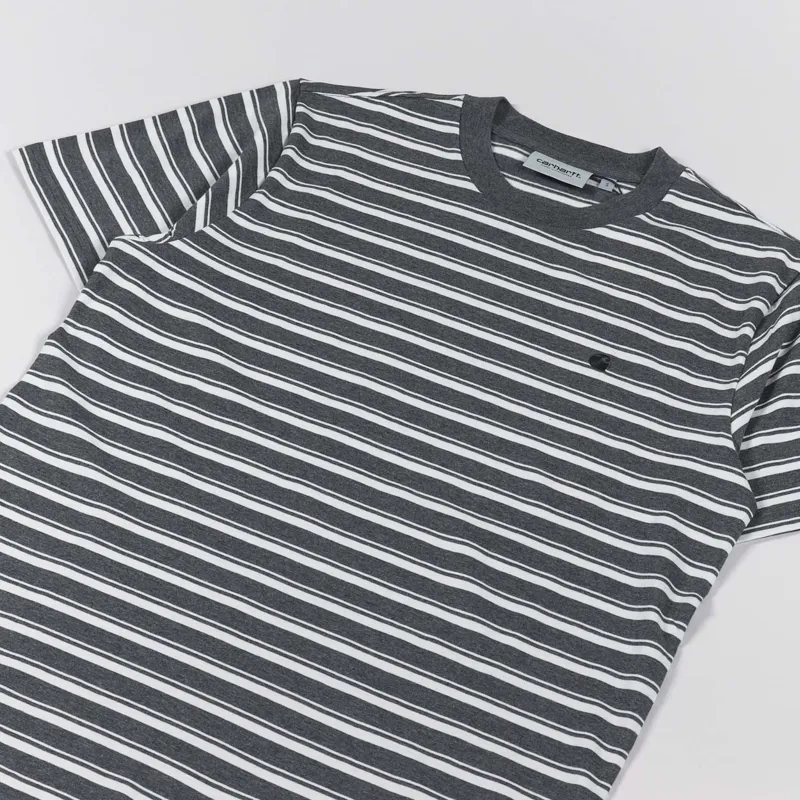 Carhartt WIP Gleeson T Shirt Wax Stormcloud-1