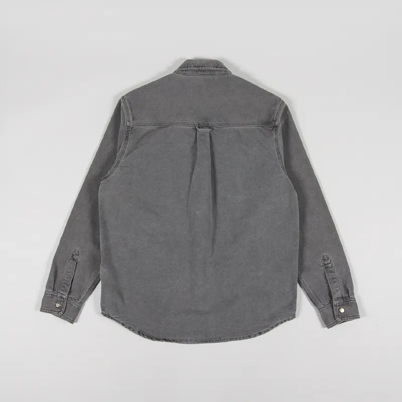 Carhartt WIP Glenn Shirt Jac Black Faded-7
