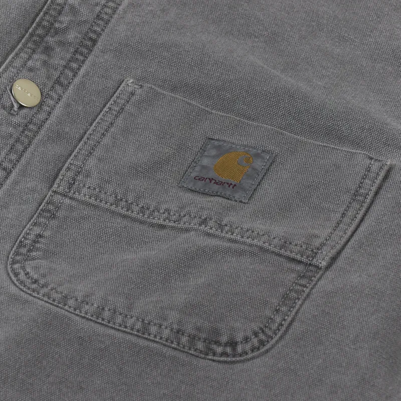 Carhartt WIP Glenn Shirt Jac Black Faded-2
