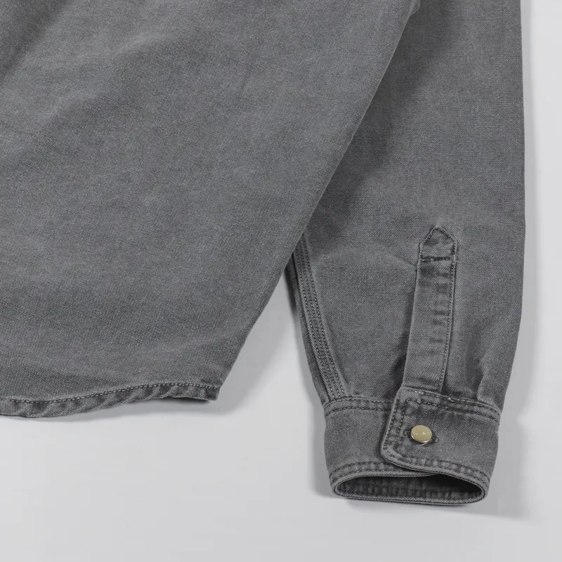 Carhartt WIP Glenn Shirt Jac Black Faded-9