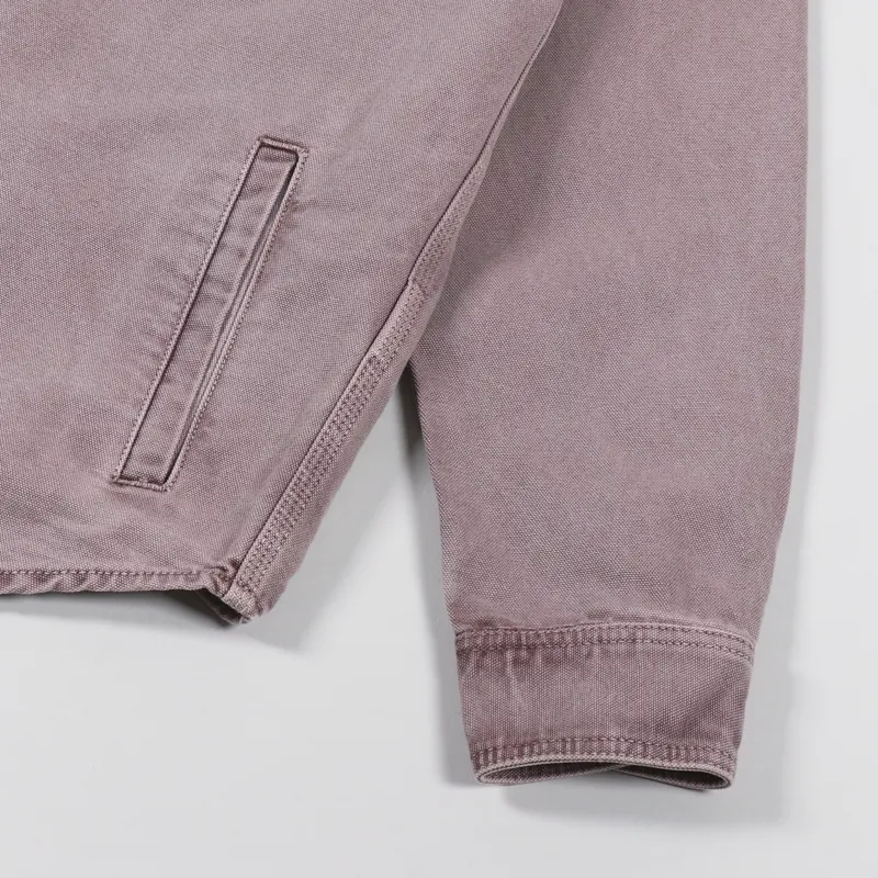 Carhartt WIP Glenn Shirt Jac Dark Plum Faded-6