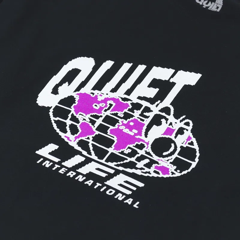 The Quiet Life Global Long Sleeve T Shirt Black-5