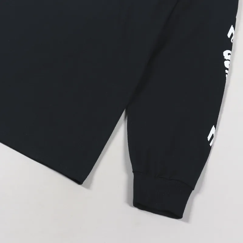 The Quiet Life Global Long Sleeve T Shirt Black-6