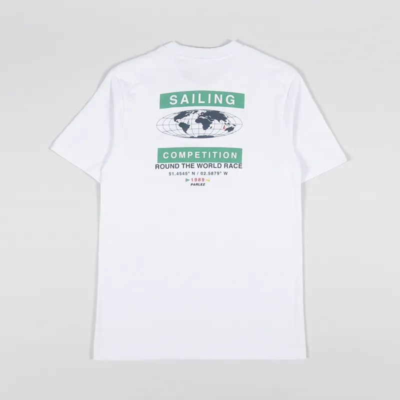 Parlez Globe T Shirt White