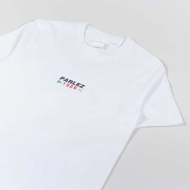Parlez Globe T Shirt White-3