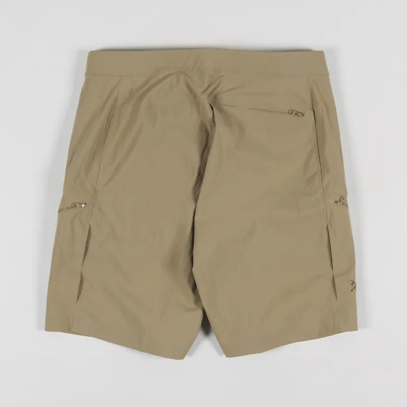 Arcteryx Mens Gamma Quick Dry Shorts 9 Inch Canvas Brown
