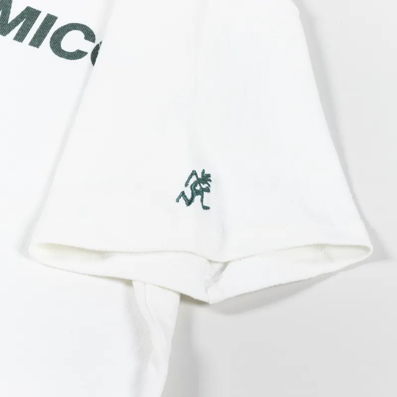 Deus Ex Machina x Gramicci Left Again T Shirt Vintage White-4