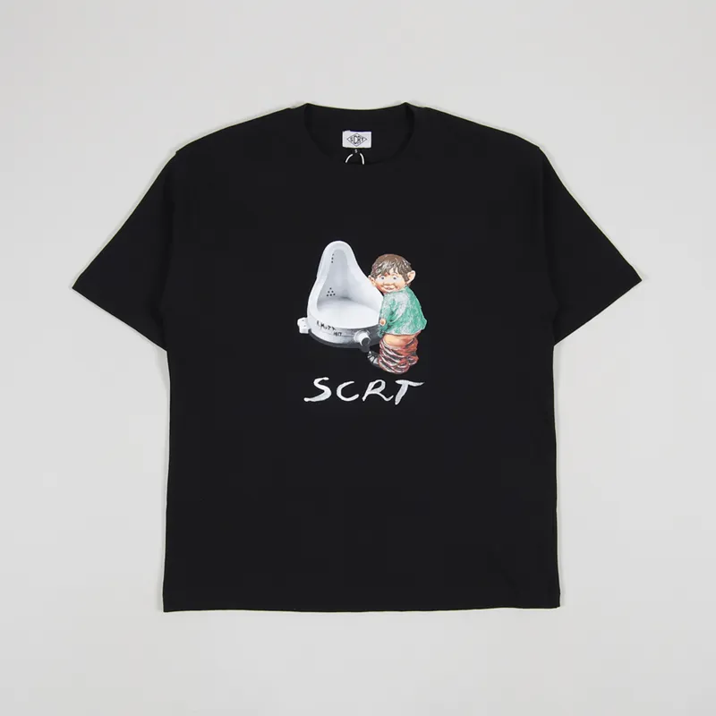 SCRT Gnome T Shirt Black
