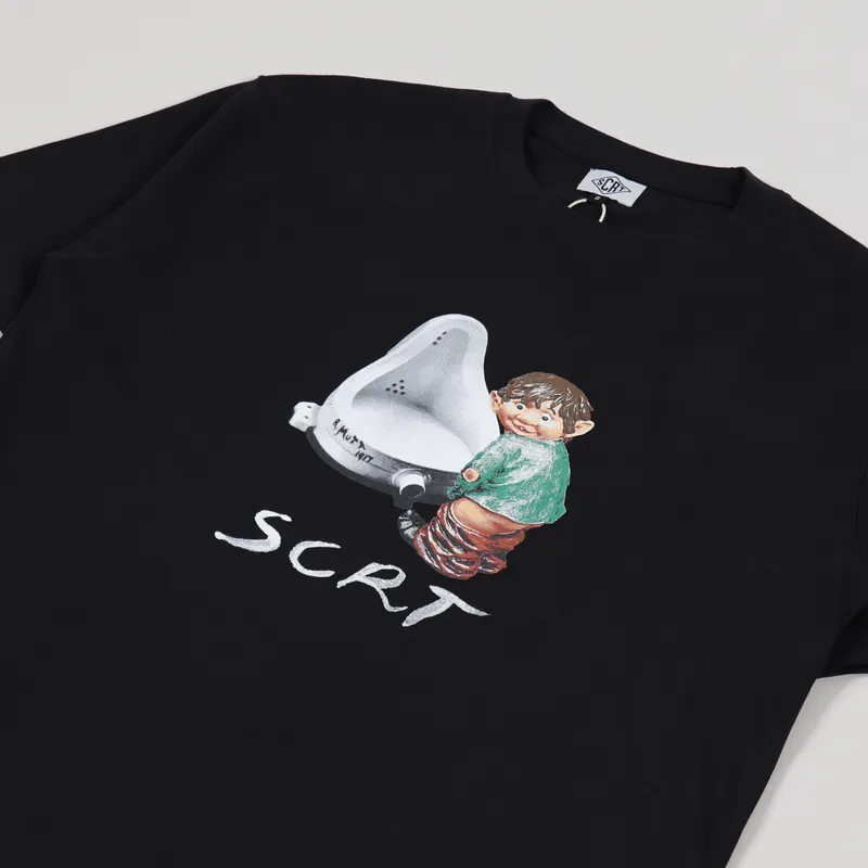 SCRT Gnome T Shirt Black-1