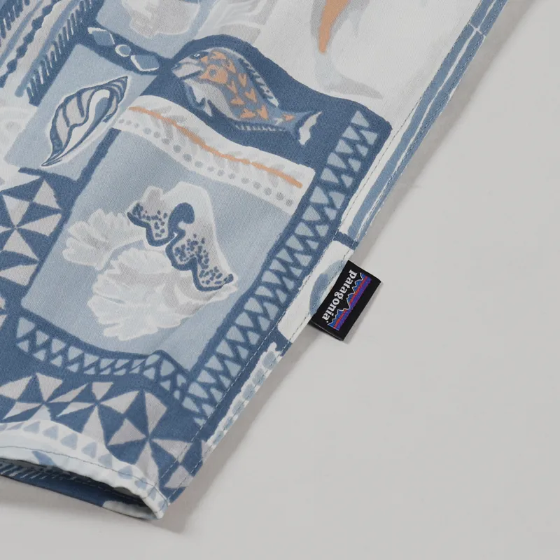 Patagonia Mens Go To Shirt Galapagos Archipelagos Hawthorne Blue