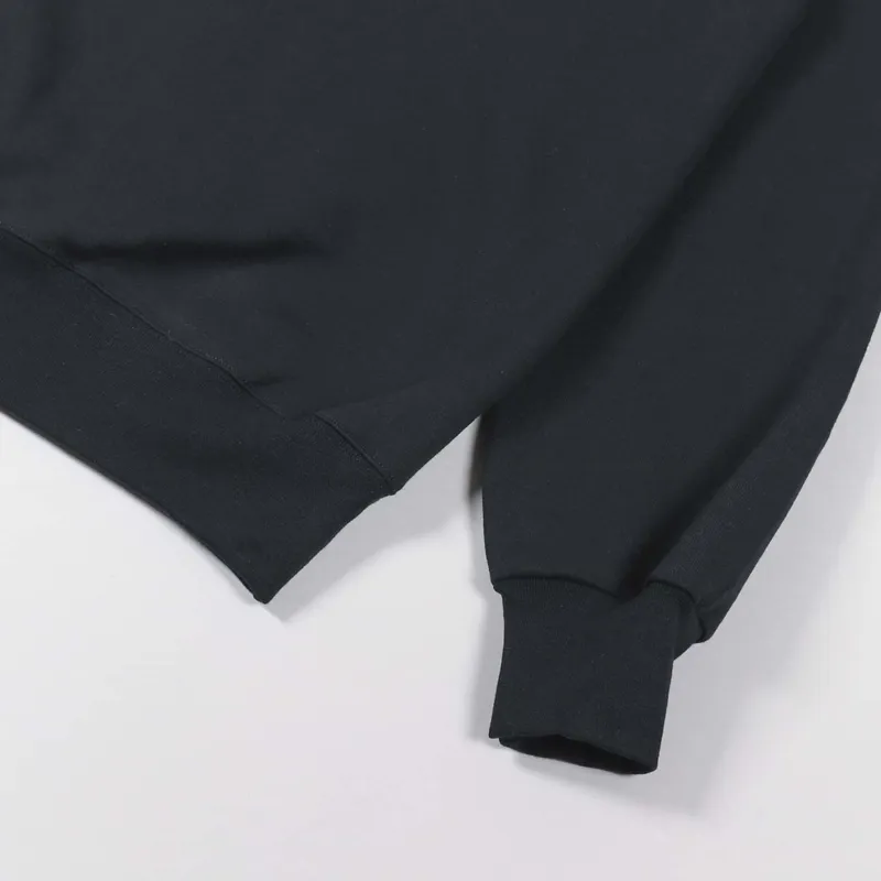 Thrasher Skateboard Magazine Godzilla Burst Crew Sweatshirt Black-4