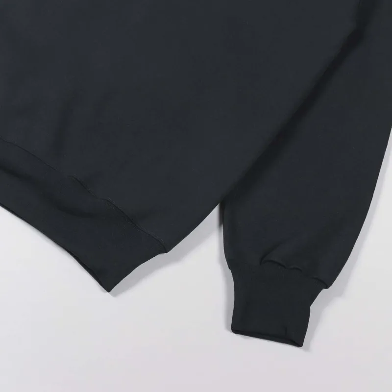 Thrasher Skateboard Magazine Godzilla Burst Crew Sweatshirt Black-6