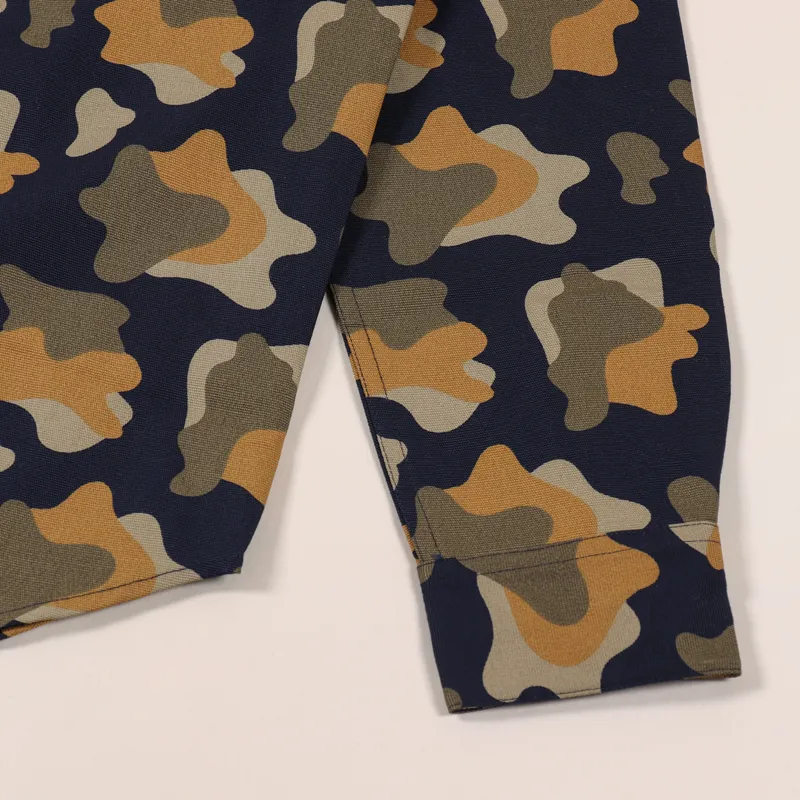 Foret Gone Shirt Camo Navy-4