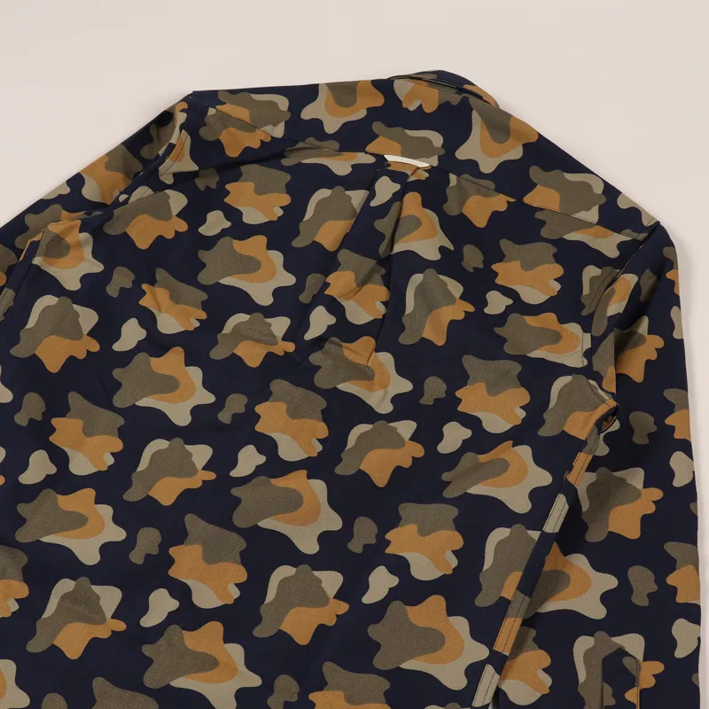 Foret Gone Shirt Camo Navy-3