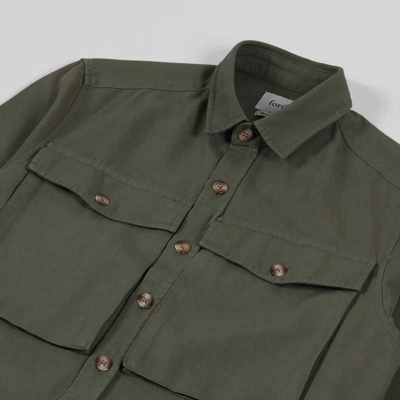 Foret Gone Shirt Slate-2