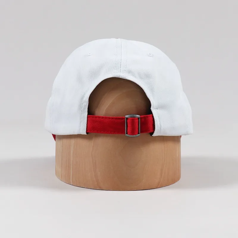 Thrasher Skateboard Magazine Gonz Old Timer Cap White Red-3