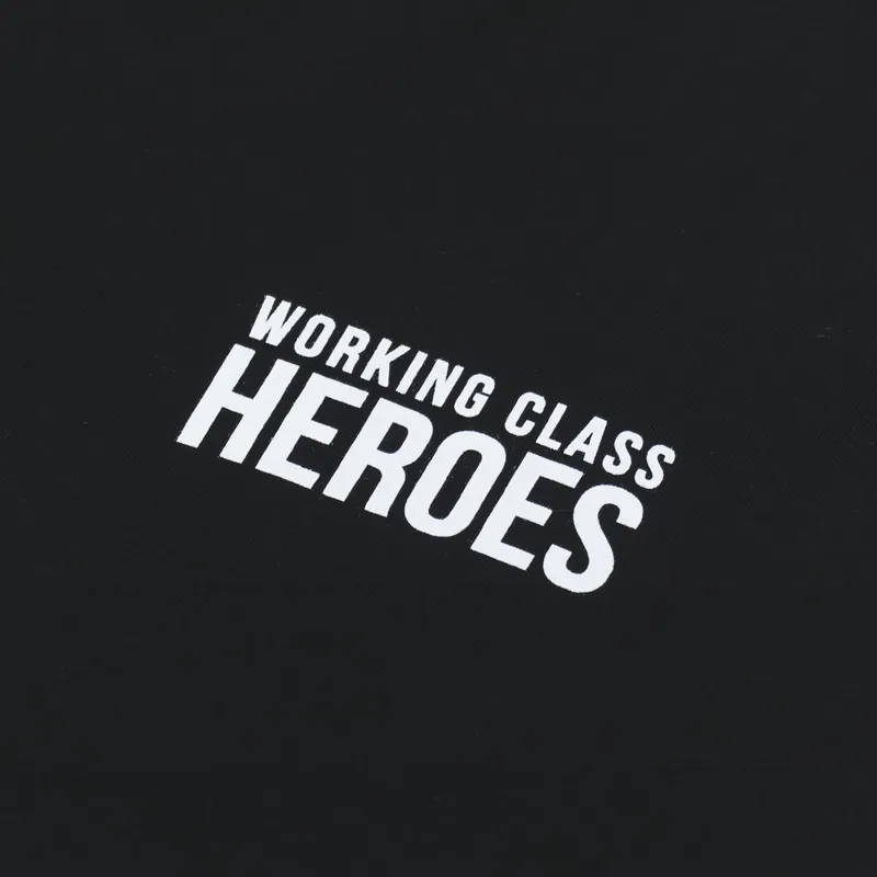 Working Class Heroes Ed Syder Short Sleeve Good Times Tee Black