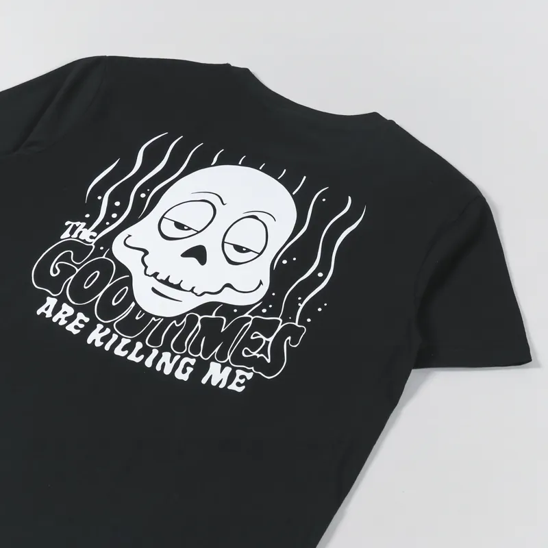 Working Class Heroes Good Times T Shirt Black-2