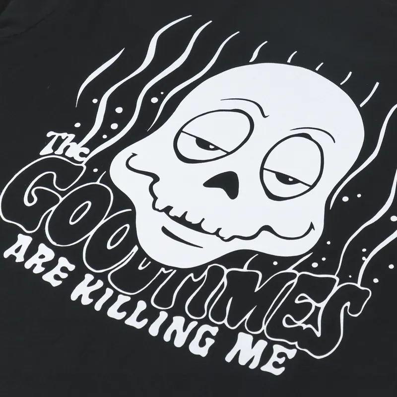 Working Class Heroes Good Times T Shirt Black-4