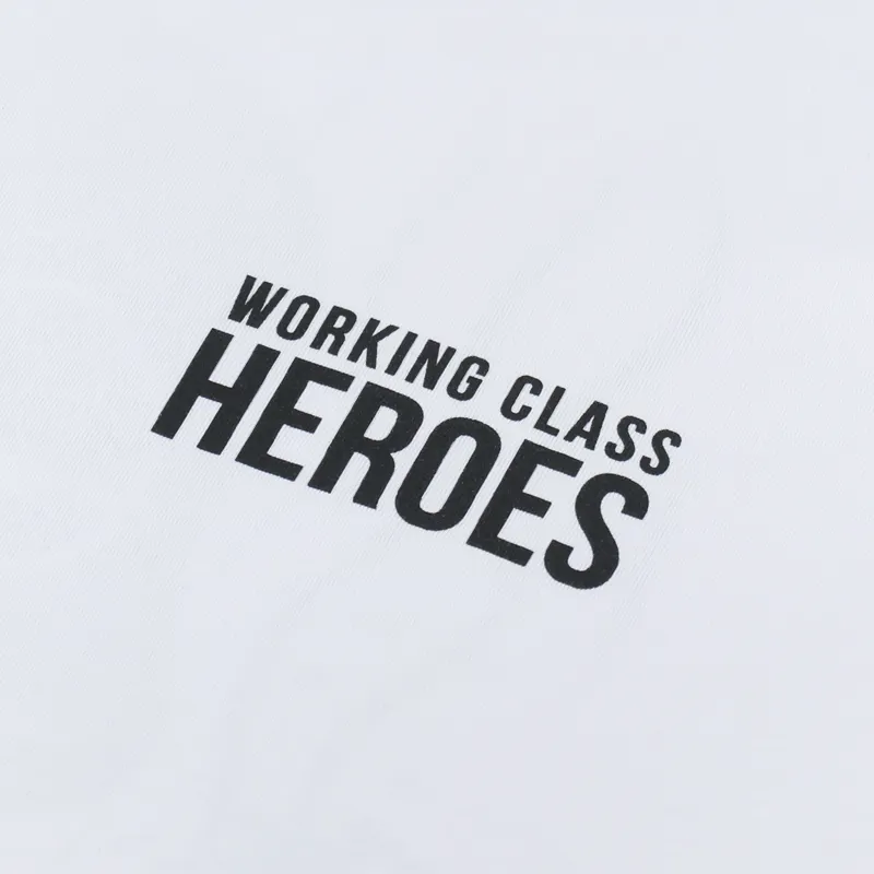 Working Class Heroes Short Sleeve Ed Syder Good Times Tee White