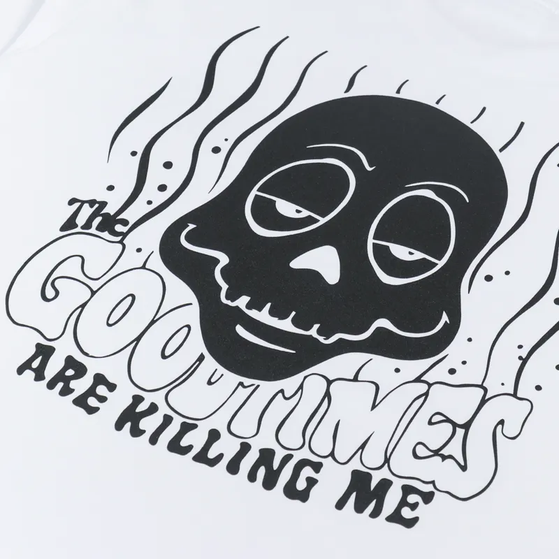 Working Class Heroes Good Times T Shirt White-4