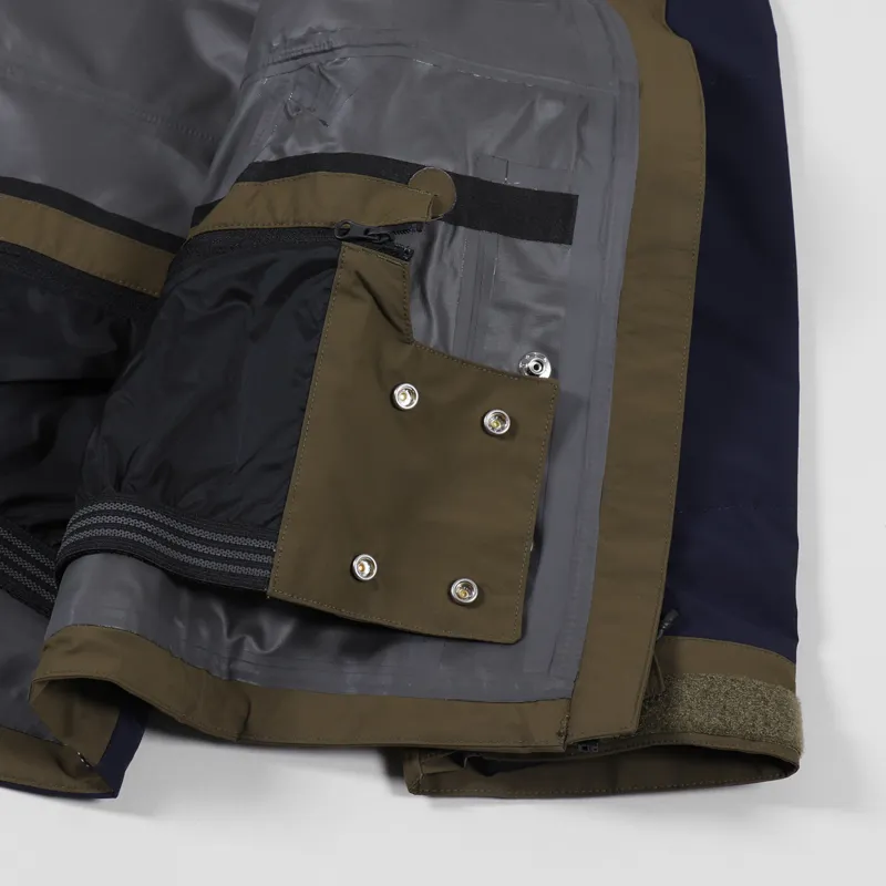 Adidas Snowboarding GORE-TEX Jacket Ink Olive Blue-6