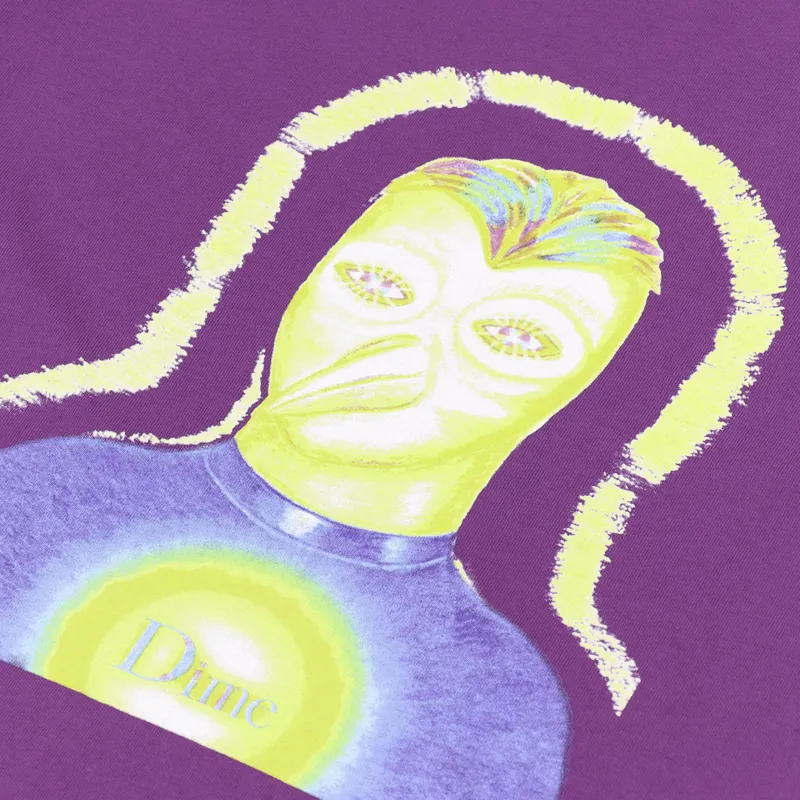 Dime Gorlaj T Shirt Dark Magenta-1