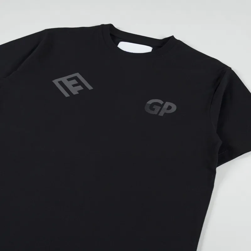 Garment Project GP13 Logo T Shirt Black-2