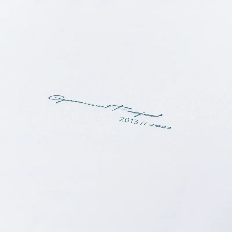 Garment Project GP Logo T Shirt White-2