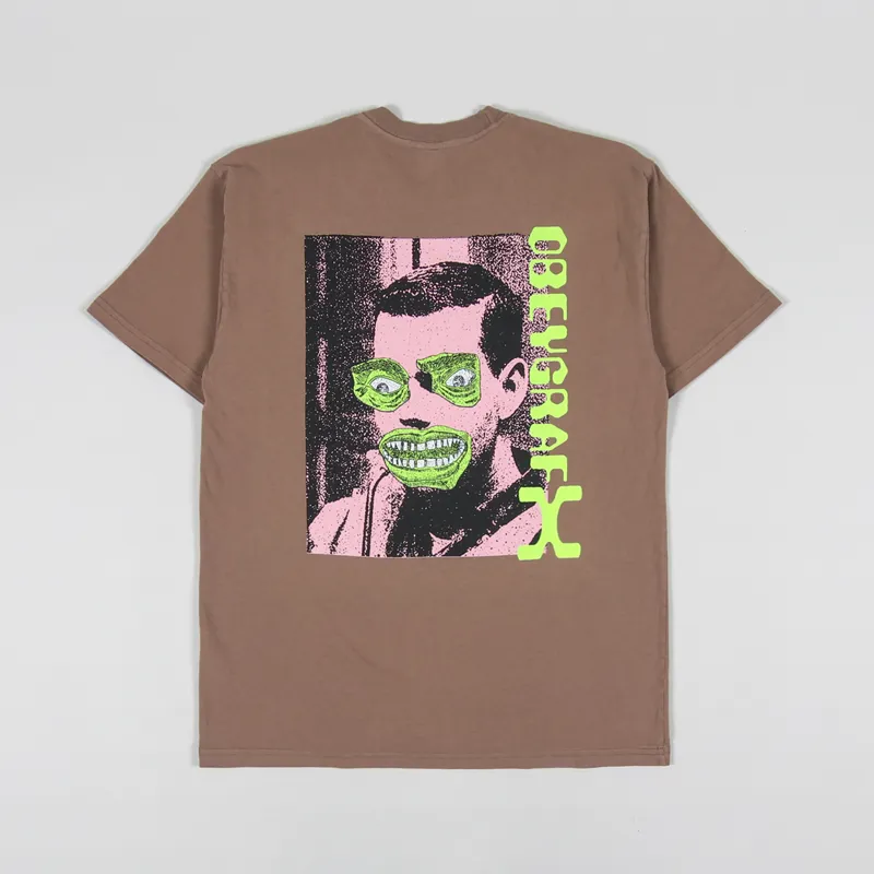 Obey Grafx T Shirt Wild Mushroom