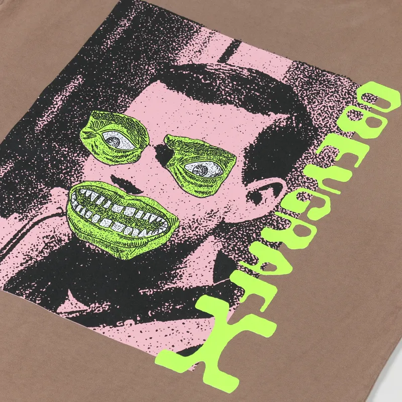 Obey Grafx T Shirt Wild Mushroom-4