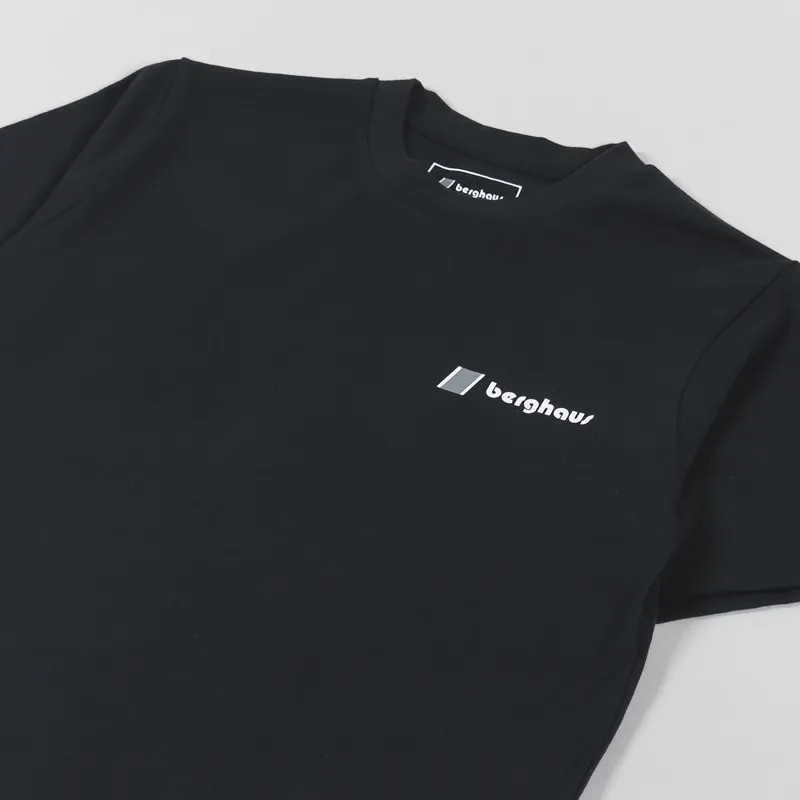 Berghaus Graded Peak T Shirt Black-3