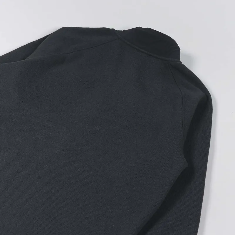 The North Face Gordon Lyons Quarter Zip Fleece Black Heather-3