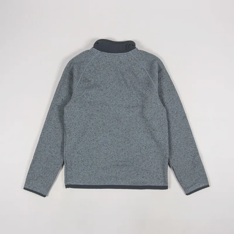 The North Face Gordon Lyons Quarter Zip Fleece Mid Grey Heather-1