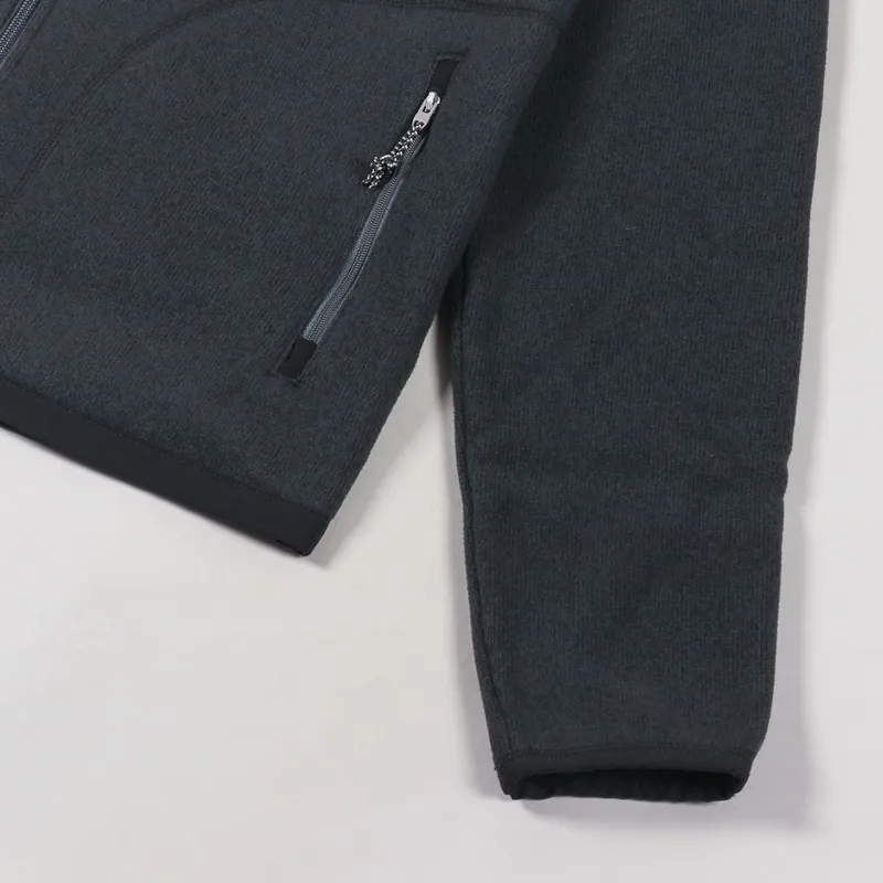 The North Face Gordon Lyons Full Zip Fleece Black Heather-5