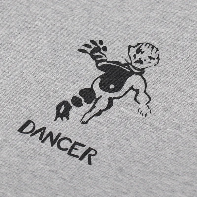Dancer OG Logo T Shirt Grey-2
