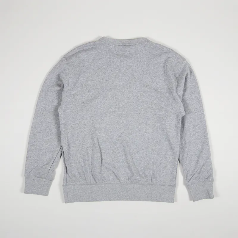 Nike SB Crew Sweat Dark Grey Heather White-3