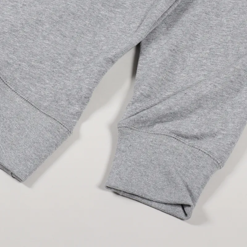 Nike SB Crew Sweat Dark Grey Heather White-2