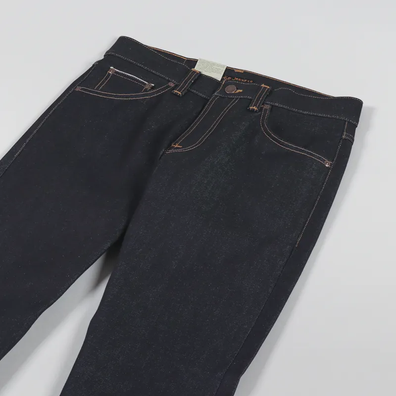 Nudie Jeans Gritty Jackson Dry Maze Selvage-6