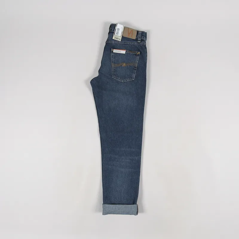 Nudie Jeans Gritty Jackson Blue Slate-2