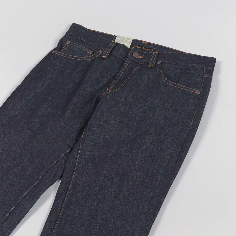 Nudie Jeans Gritty Jackson Dry Classic Navy-6