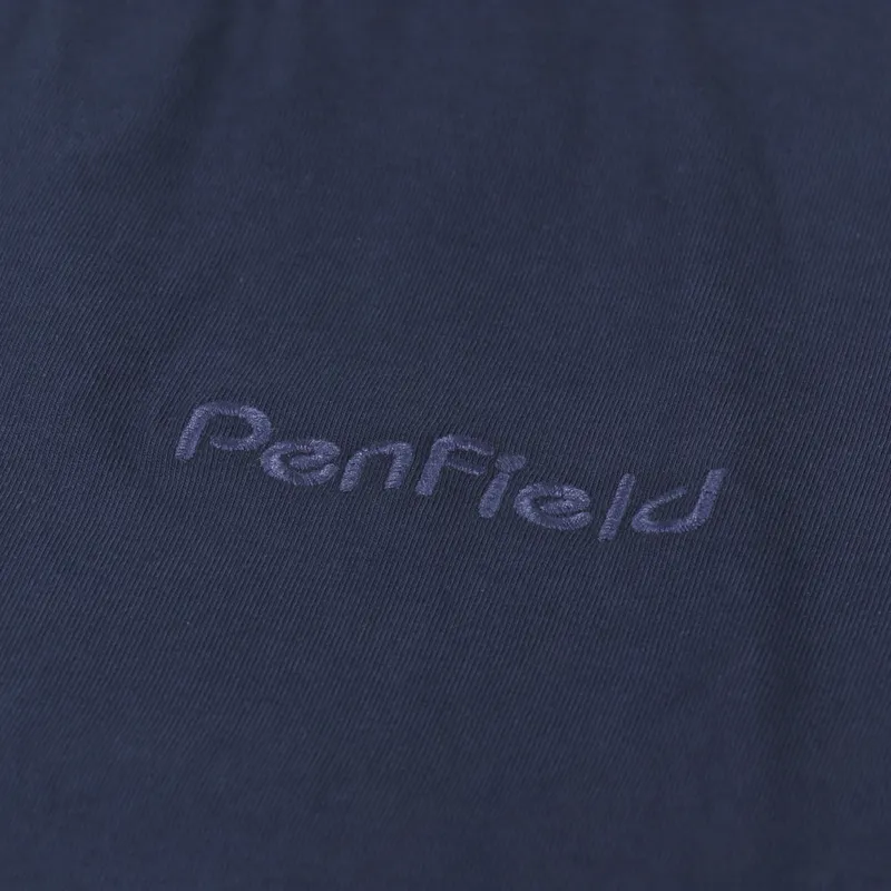 Penfield Garment Dyed T Shirt Navy Blazer-2