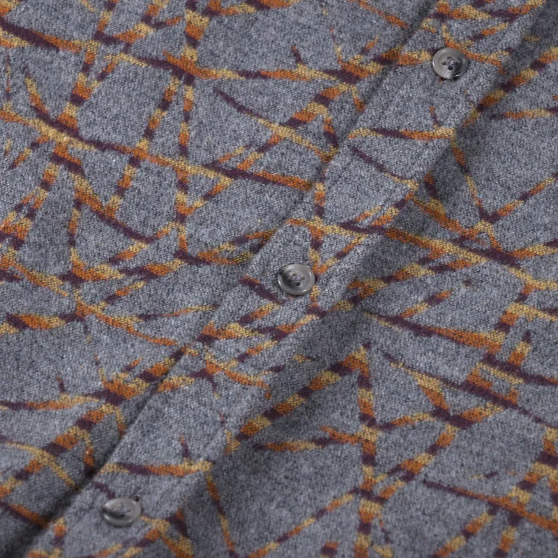 Portuguese Flannel Groove Shirt Yellow-4