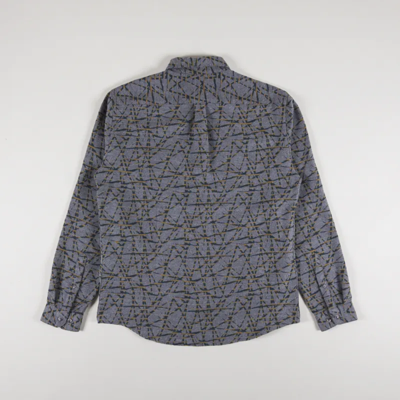 Portuguese Flannel Groove Shirt Green-1