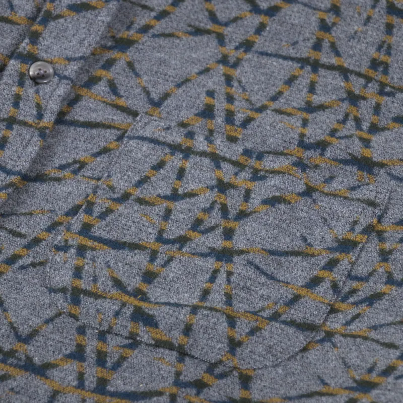 Portuguese Flannel Groove Shirt Green-4