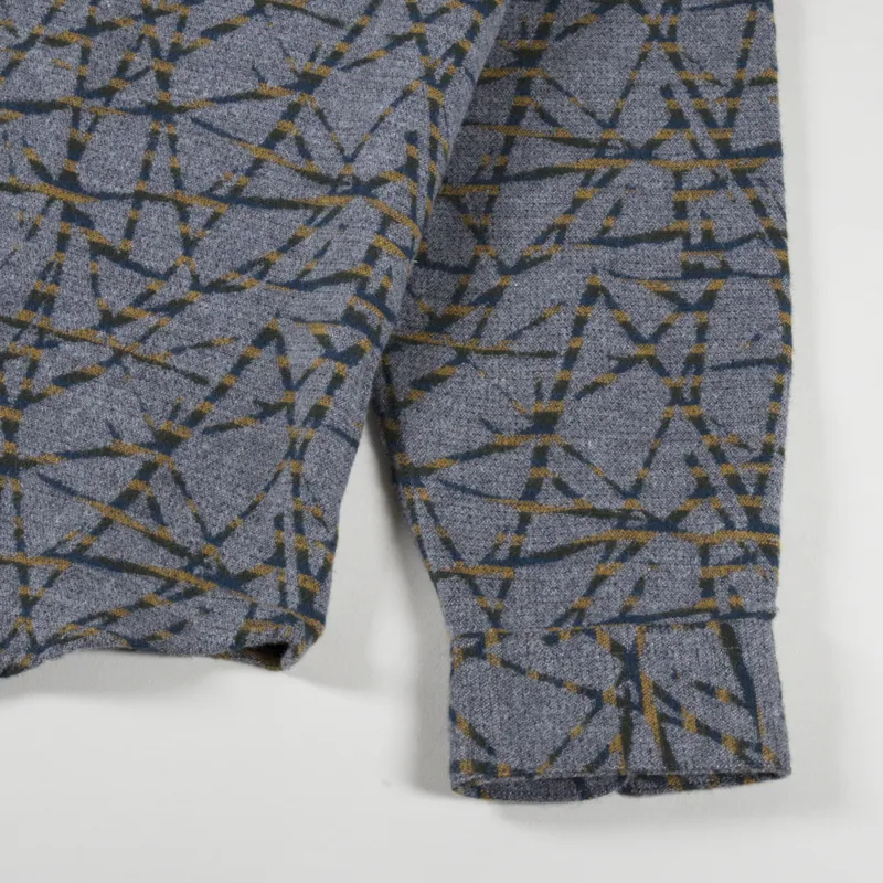 Portuguese Flannel Groove Shirt Green-6