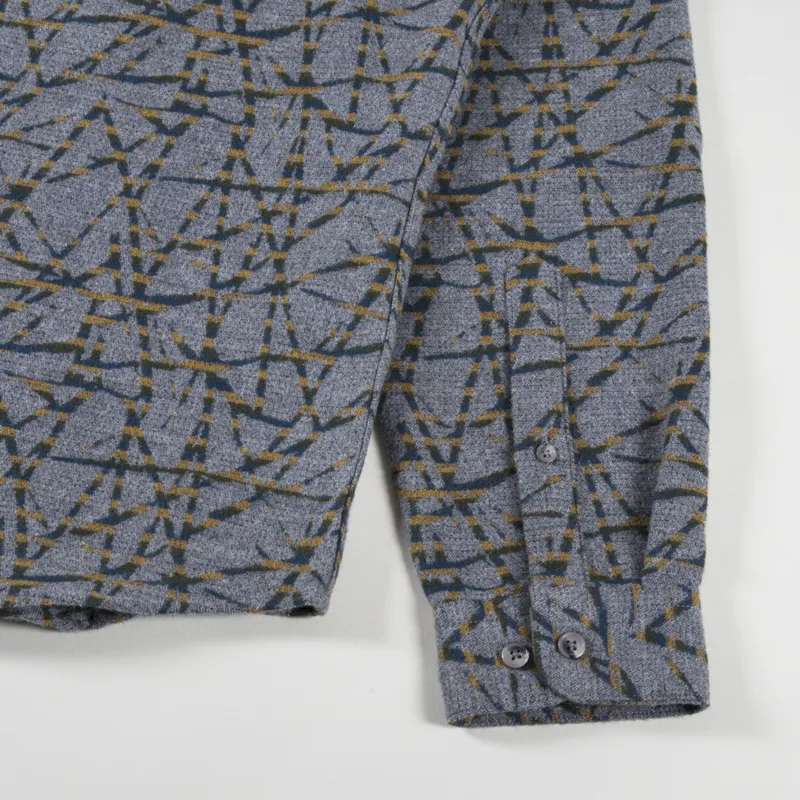 Portuguese Flannel Groove Shirt Green-7