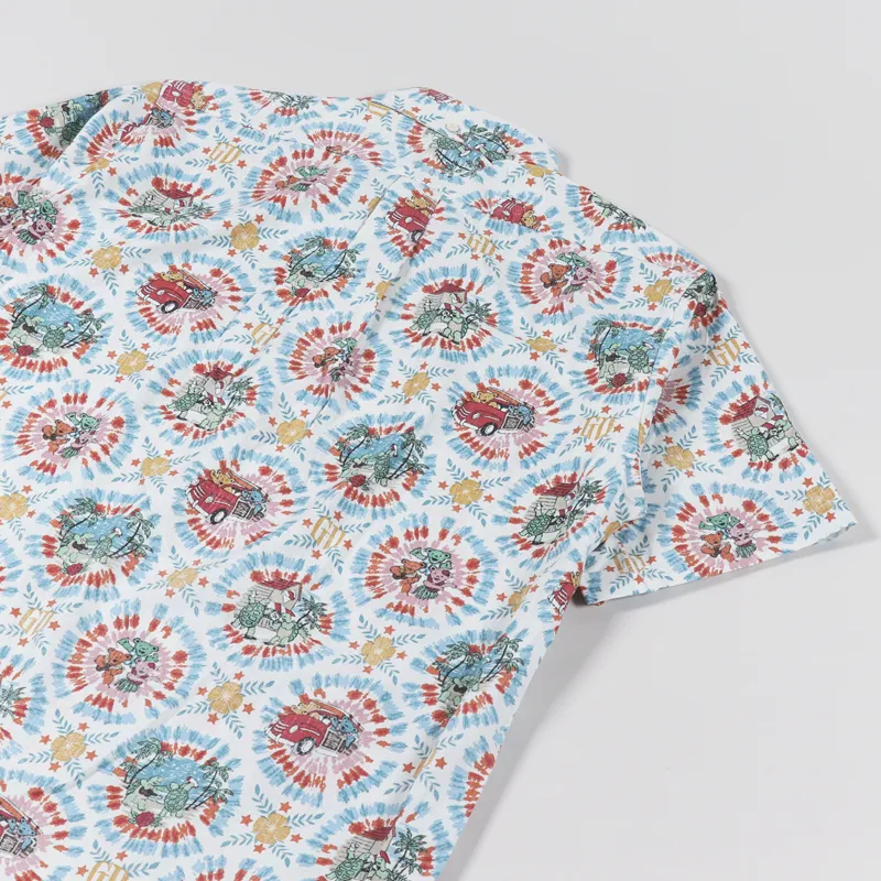 Reyn Spooner x Grateful Dead Tie Dye Pullover Shirt Natural-4