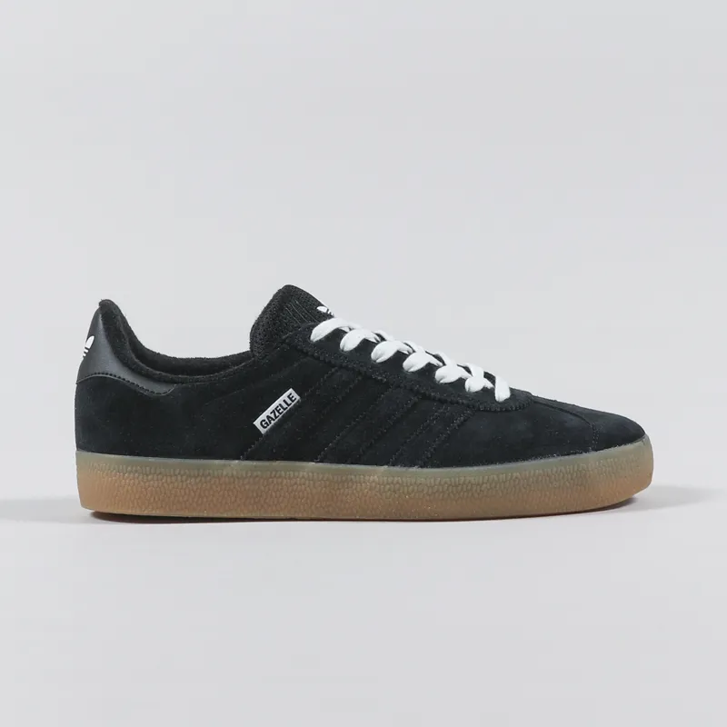 Adidas Skateboarding Gazelle ADV Shoes Black White Blue-4