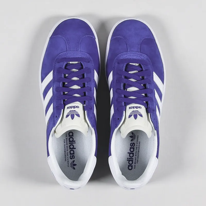 Adidas Skateboarding Gazelle ADV Shoes Royal Blue White-2